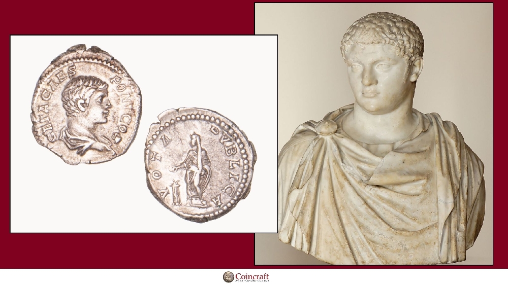 Roman Coins Dedicated to Geta former emperor - Coincraft